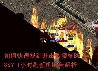 ��ο����ҵ�����������BOSS��1Сʱˢ�»���ȫ����