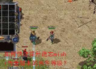 如何快速提升遗忘mishi传奇版本的角色等级? 如何快速提升遗忘mishi传奇版本的角色等级?