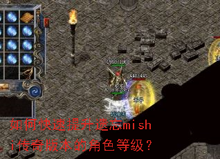 如何快速提升遗忘mishi传奇版本的角色等级? 如何快速提升遗忘mishi传奇版本的角色等级?