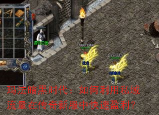 玛法暗黑时代:如何利用私域流量在传奇新服中快速盈利? 玛法暗黑时代:如何利用私域流量在传奇新服中快速盈利?