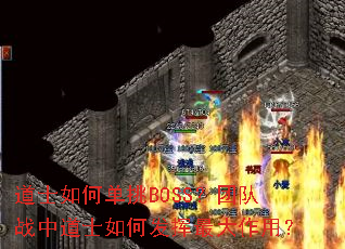 道士如何单挑BOSS?团队战中道士如何发挥最大作用? 道士如何单挑BOSS?团队战中道士如何发挥最大作用?