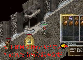 新手如何快速闯荡玛法大陆?必备指南与秘籍全解析 新手如何快速闯荡玛法大陆?必备指南与秘籍全解析