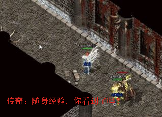 传奇:随身经验,你看到了吗? 传奇:随身经验,你看到了吗?