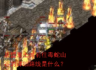 从盟重土城前往毒蛇山谷的详细路线是什么? 从盟重土城前往毒蛇山谷的详细路线是什么?