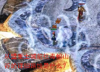从盟重土城前往毒蛇山谷的详细路线是什么? 从盟重土城前往毒蛇山谷的详细路线是什么?