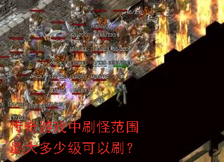 传奇游戏中刷怪范围最大多少级可以刷? 传奇游戏中刷怪范围最大多少级可以刷?