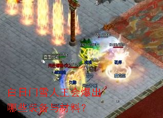 白日门雪人王会爆出哪些装备与材料? 白日门雪人王会爆出哪些装备与材料?