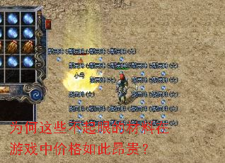 为何这些不起眼的材料在游戏中价格如此昂贵? 为何这些不起眼的材料在游戏中价格如此昂贵?