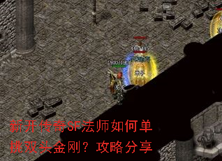 新开传奇SF法师如何单挑双头金刚?攻略分享 新开传奇SF法师如何单挑双头金刚?攻略分享