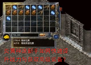 炎黄神途新手如何快速提升战力与获取高级装备? 炎黄神途新手如何快速提升战力与获取高级装备?