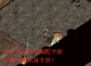战士神功如何搭配才能称霸传奇私服手游? 战士神功如何搭配才能称霸传奇私服手游?
