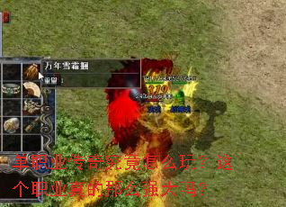 单职业传奇究竟怎么玩?这个职业真的那么强大吗? 单职业传奇究竟怎么玩?这个职业真的那么强大吗?