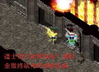 道士宝贝如何指挥?单职业微终端传奇攻略指南 道士宝贝如何指挥?单职业微终端传奇攻略指南