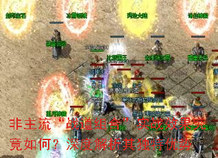 非主流“战道组合”实战效果究竟如何?深度解析其独特优势 非主流“战道组合”实战效果究竟如何?深度解析其独特优势