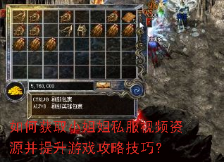 如何获取小姐姐私服视频资源并提升游戏攻略技巧? 如何获取小姐姐私服视频资源并提升游戏攻略技巧?