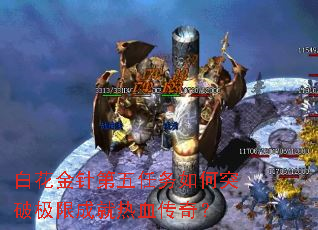 白花金针第五任务如何突破极限成就热血传奇? 白花金针第五任务如何突破极限成就热血传奇?