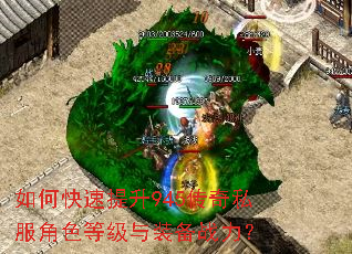 如何快速提升945传奇私服角色等级与装备战力? 如何快速提升945传奇私服角色等级与装备战力?