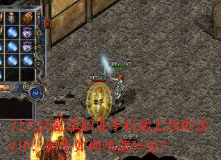刀刀切割单职业手机版上线即送VIP,新手如何快速升级? 刀刀切割单职业手机版上线即送VIP,新手如何快速升级?