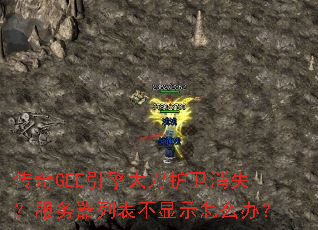 传奇GEE引擎大刀护卫消失?服务器列表不显示怎么办? 传奇GEE引擎大刀护卫消失?服务器列表不显示怎么办?