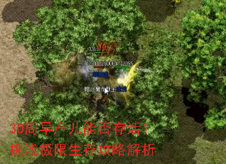 30周早产儿能否存活?挑战极限生存攻略解析 30周早产儿能否存活?挑战极限生存攻略解析