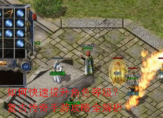 如何快速提升角色等级?复古传奇手游攻略全解析 如何快速提升角色等级?复古传奇手游攻略全解析