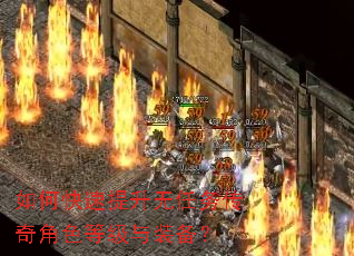 如何快速提升无任务传奇角色等级与装备? 如何快速提升无任务传奇角色等级与装备?