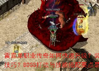 ������ְҵ������ο���������װ����ȡ����Щ���ɣ�BOSS���뼼�ܴ���Ҫ����ʲô��